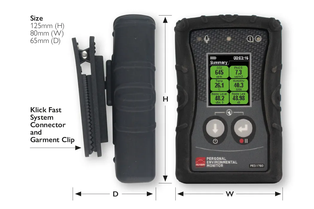 PED 1780 dosismeter