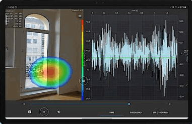 Sound Scanner geluid camera